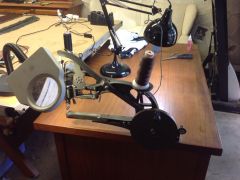 Sewing machine used to make golf bag