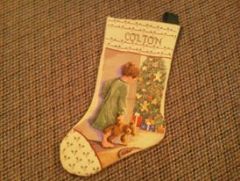 cross stitch stocking