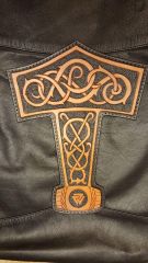 Thors Hammer back patch