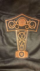 More information about "Thors hammer back patch"