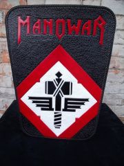 Large Manowar Backpatch 022