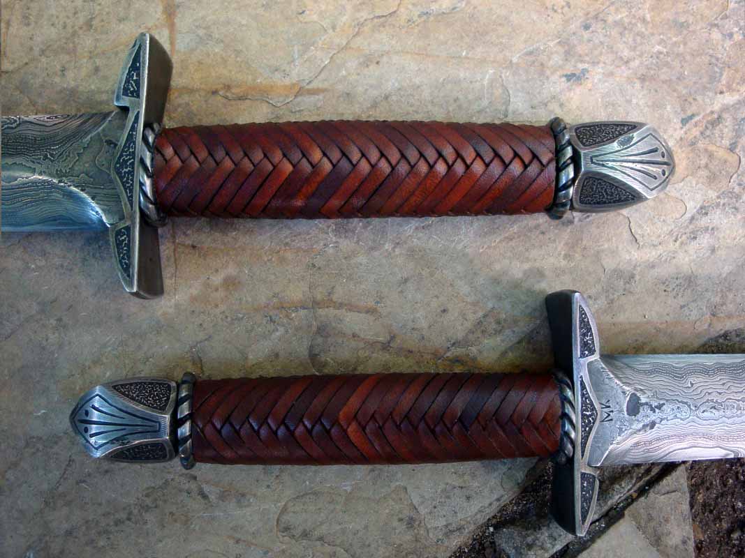 Leather Wrapped Handle Sword