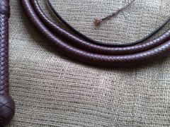 Bullwip 10ft, 16 plait with 8 inch handle.