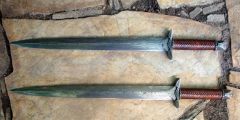 Braided Sword Handle, 20-plait whipmakers method