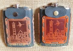 Flasks for alcohol with picture "Old Bukhara ".