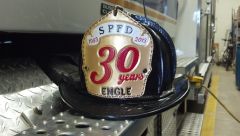 Fire Helmet Shield