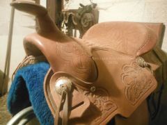 Bona Allen saddle left side