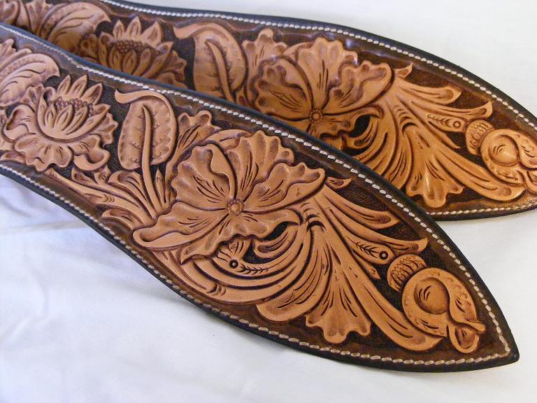 Sheridan Belt - Floral and Sheridan Carving - Leatherworker.net