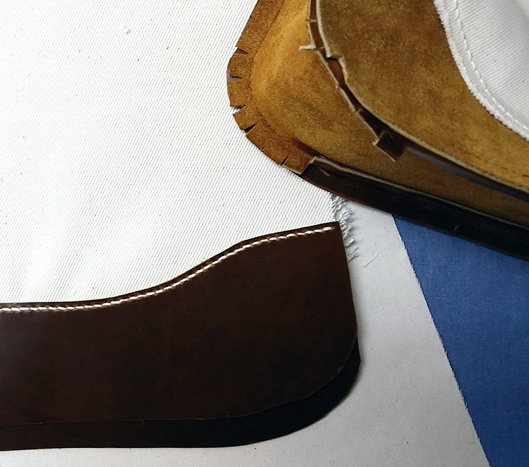 Machine Stitching A Curve - Sewing Leather - Leatherworker.net