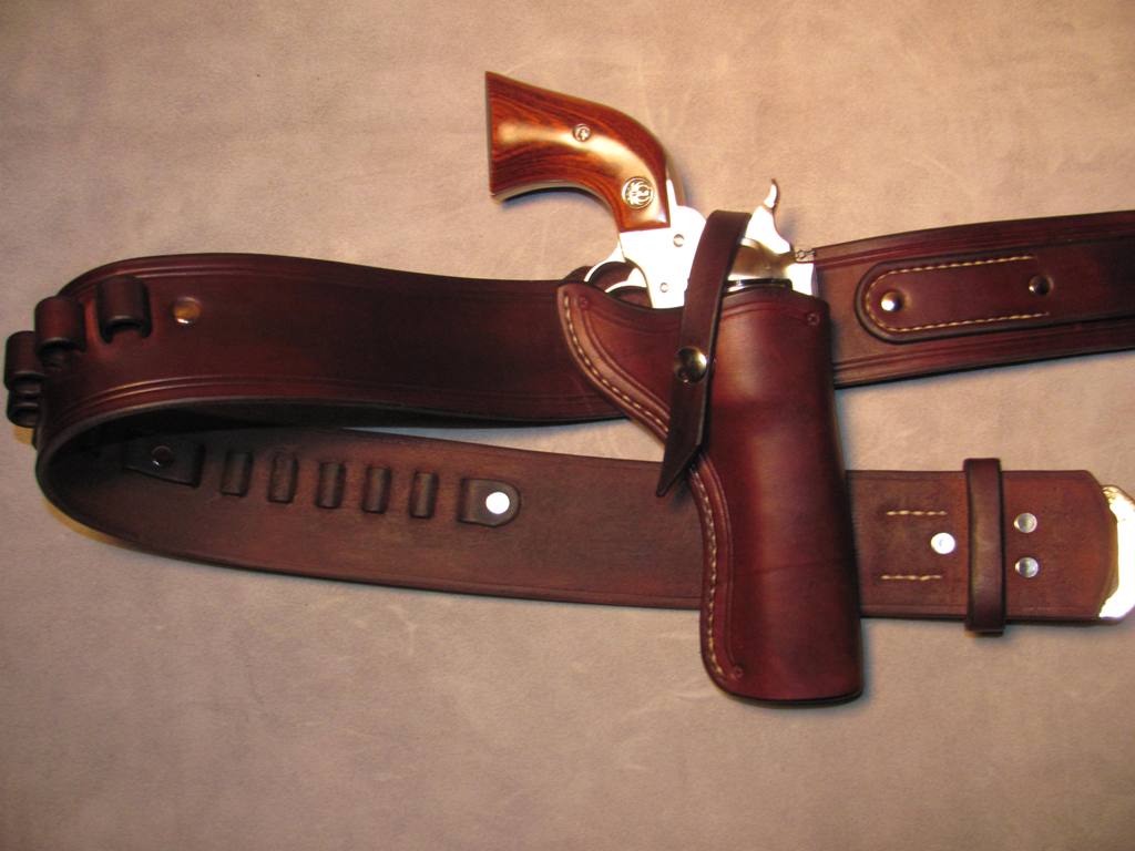 Cartridge Belt & Field Holster For A Ruger Sbh - Gun Holsters, Rifle ...