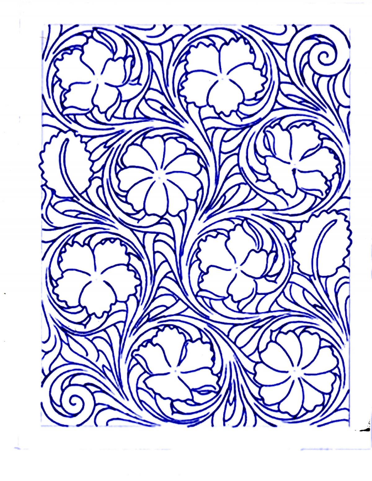 Looking For Sheridan Pattern Floral and Sheridan Carving