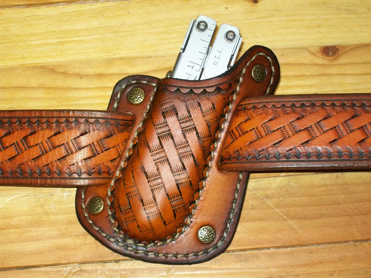 Leatherman Wave Pancake Sheath - Gun Holsters, Rifle Slings and Knife ...