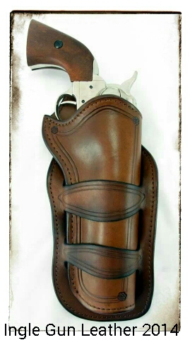 Mexican Double Loop Holster - Patterns and Templates - Leatherworker.net