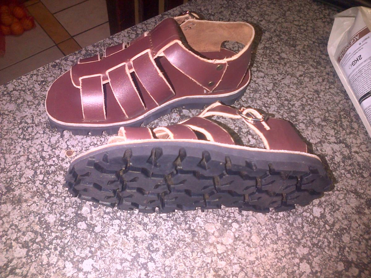 Here Is Some Shoes  I Make In South  Africa  Called Vellies 