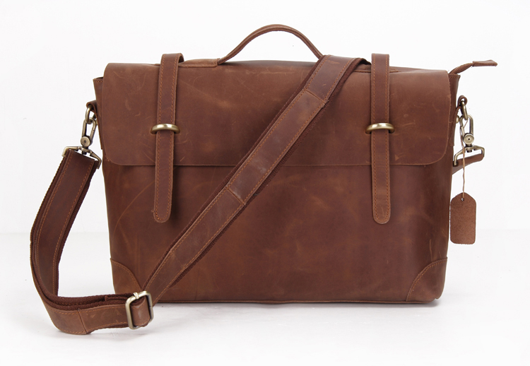 Gritty Rustic Leather - Distressed Leather Briefcase.jpg
