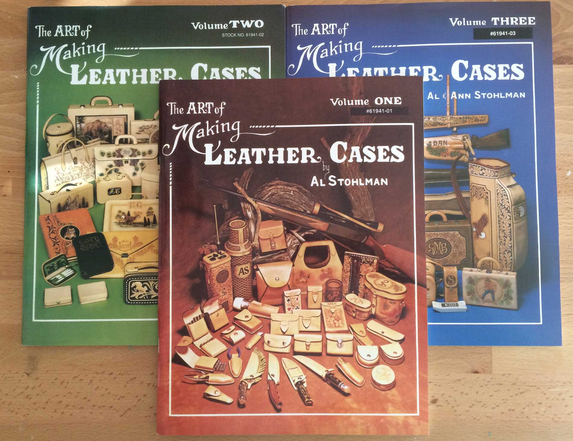 Stohlman "The Art of Making Leather Cases", all 3 volumes - Old/Sold -  Leatherworker.net