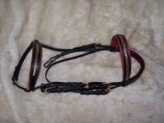 Bridle with drop noseband