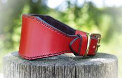 Lined Lurcher Collar