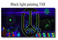 Black light painting
