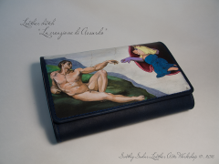 Leather clutch La creazione di Assurdo