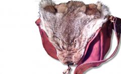 coyote-faced possibles bag