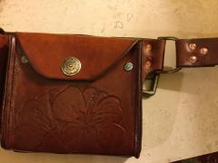 Hibiscus Hip Purse 2