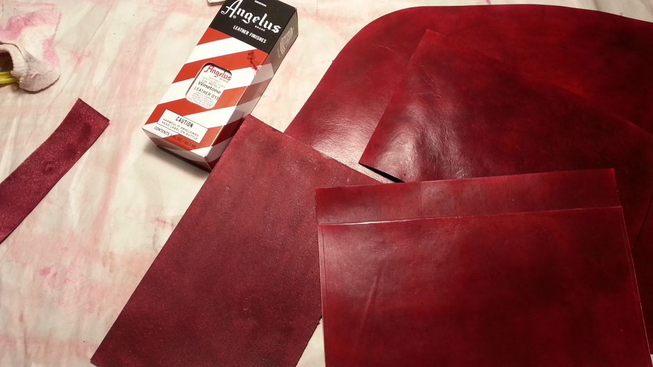 Angelus Brand leather dye - Dyes, Antiques, Stains, Glues, Waxes, Finishes  and Conditioners. 