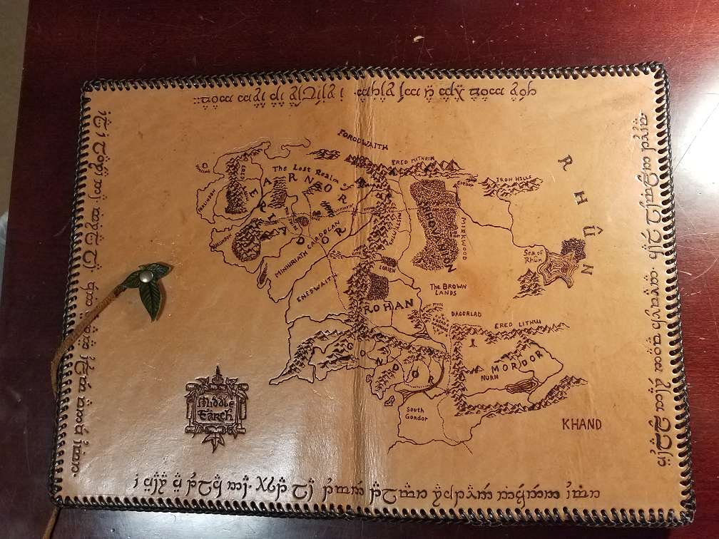 Middle Earth Pyrography