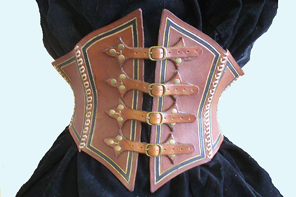 Leather Corset Guidance How Do I Do That Leatherworkernet