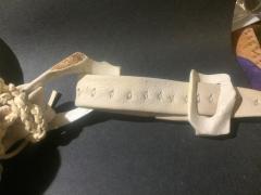 Deer bone strap ring