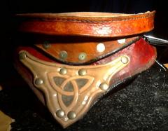 cuir boulli gorget