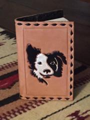 border collie pocket notebook