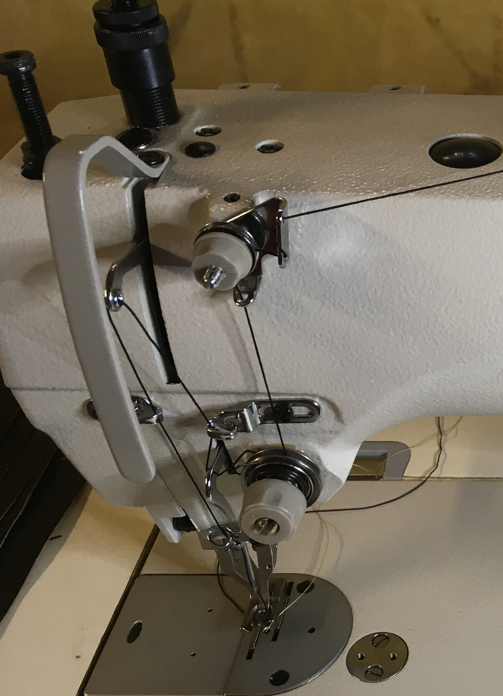 Narrow smooth presser foot for Juki DU-1181N - Sewing Gold