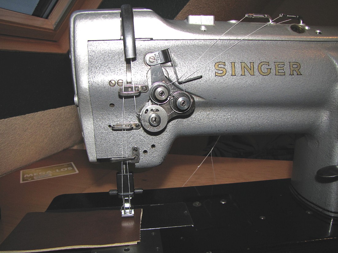 Singer 212 / 112 Double Needle >> converting into split needle - Leather Sewing  Machines 