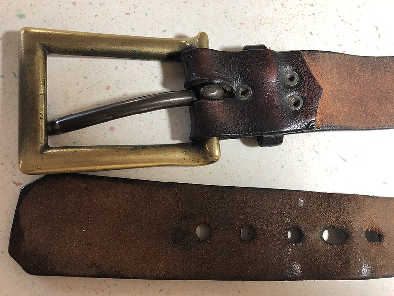 Has anyone seen a waist belt like this before? - Leather History ...