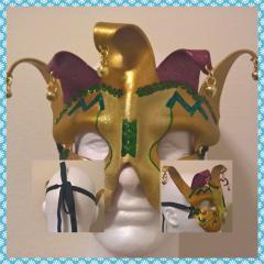 Court Jester Face Mask