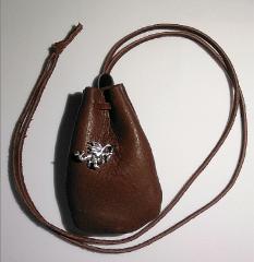 Dragon Embellished Crystal Pouch