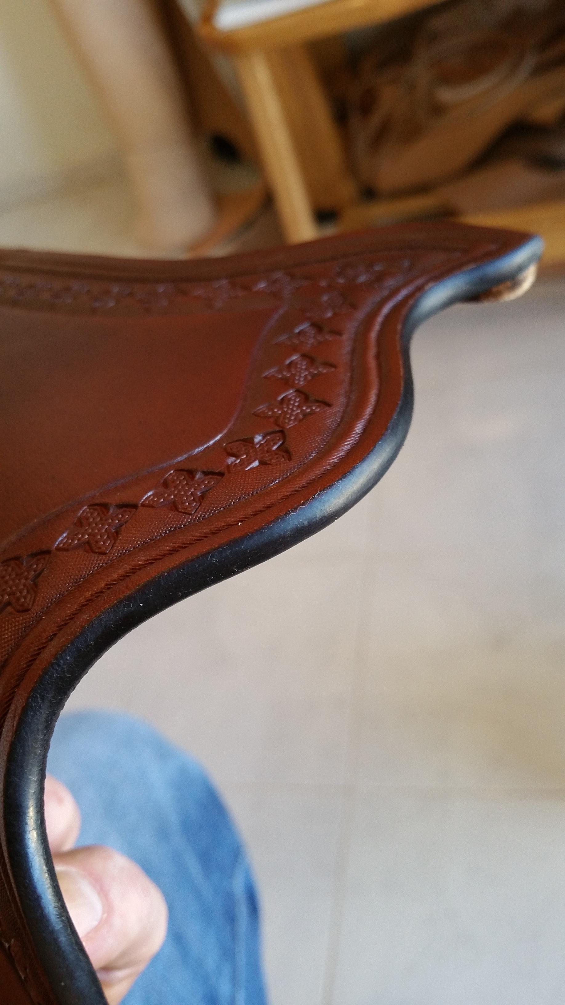 Leather Edge Paint, Black and Bitter Chocolate Color Edge Kote