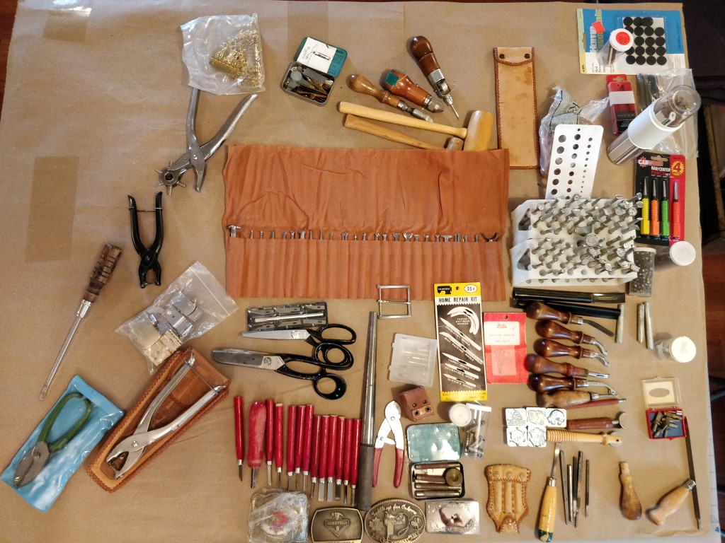Leather crafting tools - arts & crafts - by owner - sale - craigslist