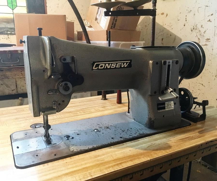 Just picked up a Consew 206RB-2 - Leather Sewing Machines