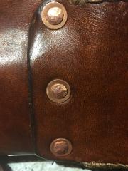 Copper Rivets on Kel Tec PF9 Holster