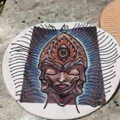 Alex Grey Coaster 1b
