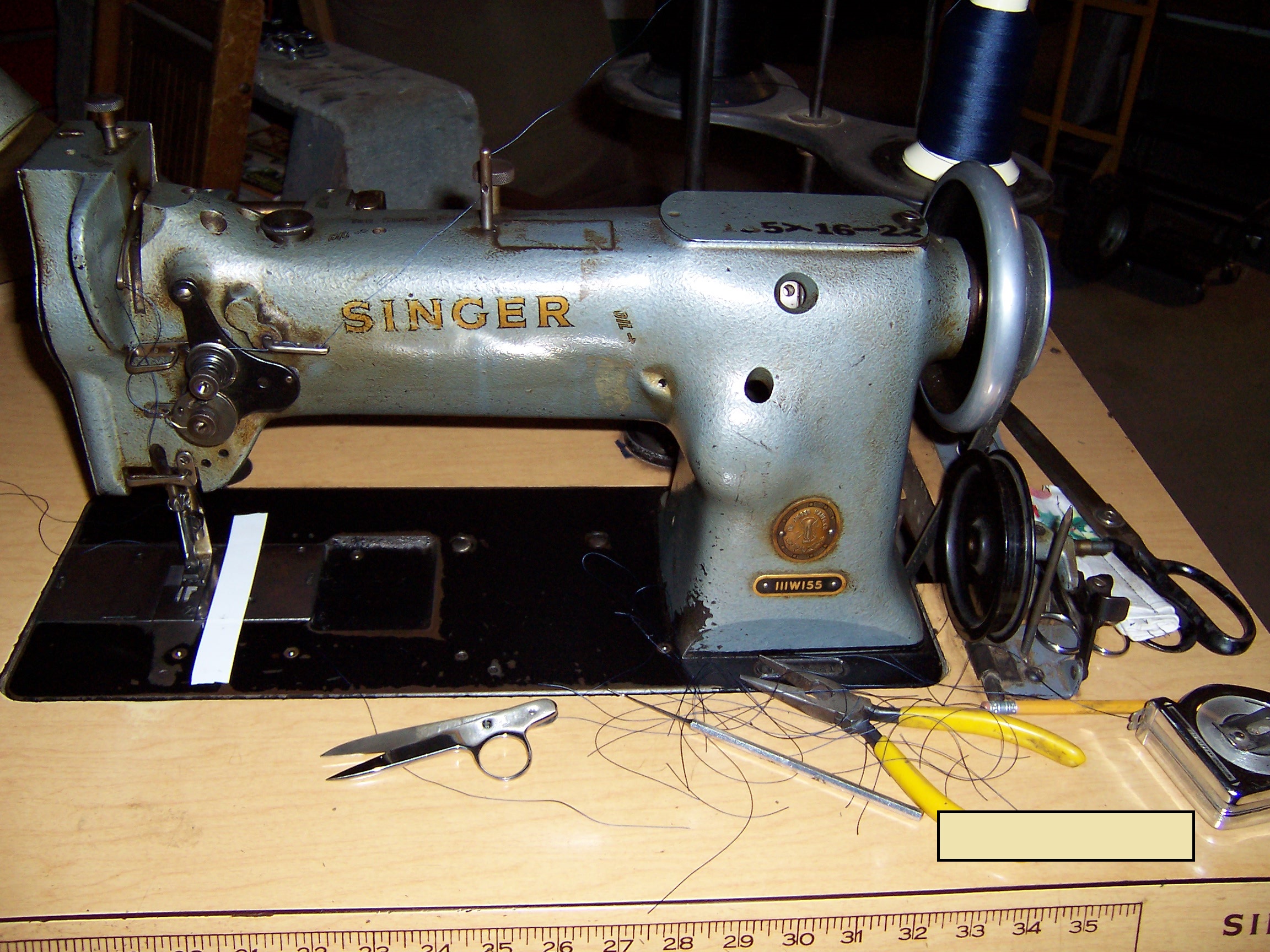Threading my Singer 111w155 - Leather Sewing Machines 