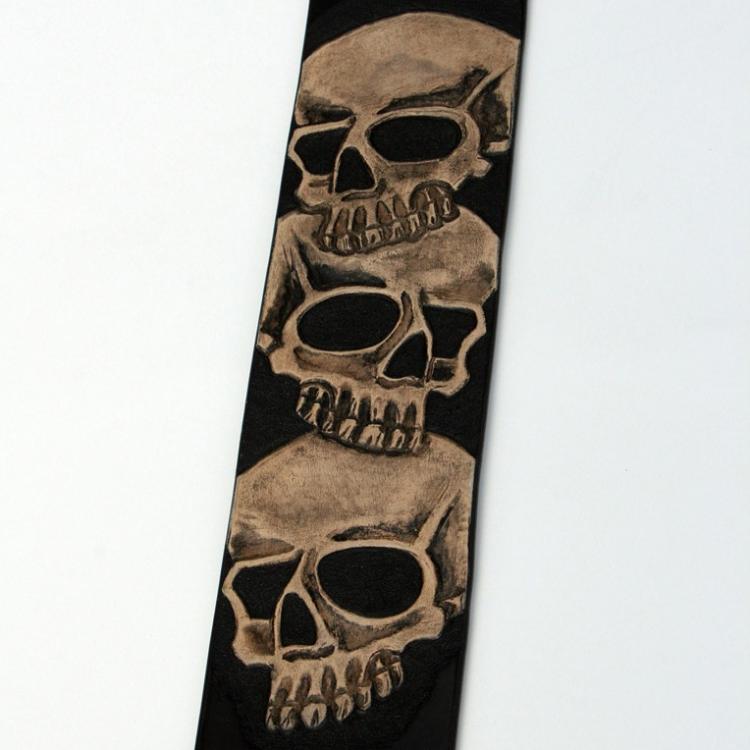 finished skull guitar strap.jpg