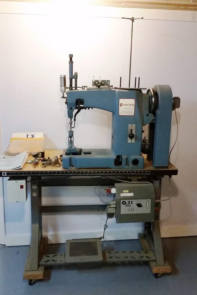 Puritan NS8100 Double Needle Chain Stitch Machine - Old/Sold