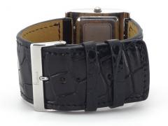 Crocodile watch band back view