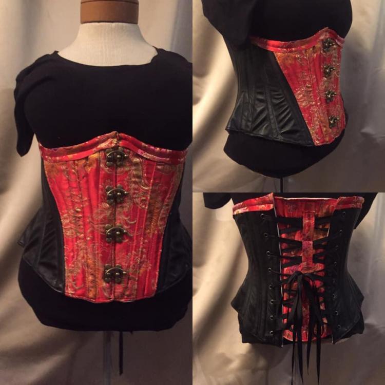 Leather Corset guidance - How Do I Do That? - Leatherworker.net