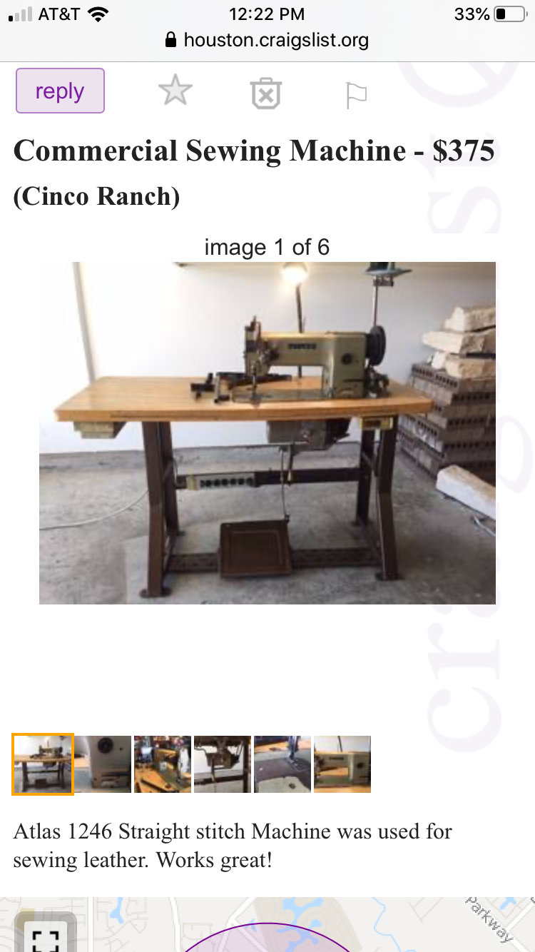 Atlas 1246 - Leather Sewing Machines - Leatherworker.net