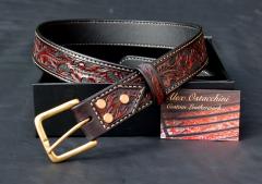 Oak leaf belt
