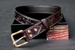 Tooled Floral Belt
